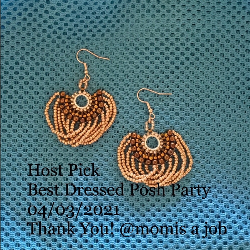 💼Hand Crafted Loopy Earrings💼